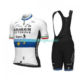 Set Kurzarmtrikot + Trägerhose 2022 Team Bahrain Victorious N003